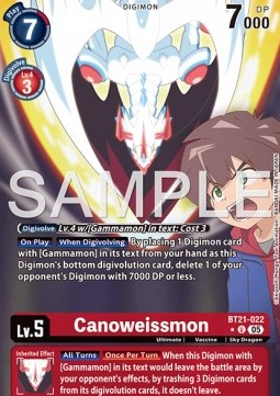 Canoweissmon (BT21-022) (V.2)