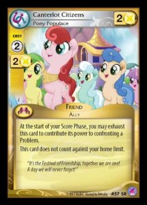 Canterlot Citizens *Pony Populace*