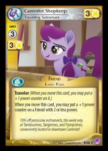 Canterlot Shopkeep *Traveling Salesmare*