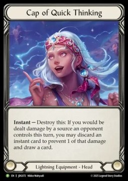 Cap of Quick Thinking (Cold Foil)