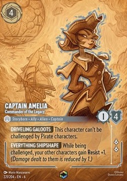 Captain Amelia - Commander of the Legacy (V.2)