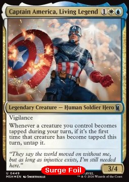Captain America, Living Legend