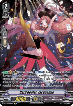 Card Dealer, Jacqueline [V Format] (V.2 - Special Parallel)