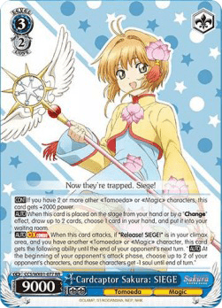 Cardcaptor Sakura: SIEGE (V.1 - Double Rare)