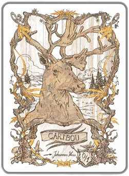 Caribou Token (White 0/1)