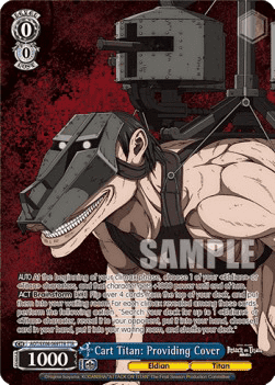 Cart Titan: Providing Cover (V.2 - Feature Rare)