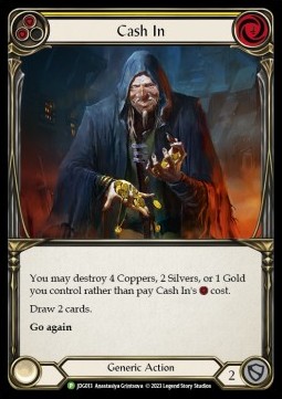 Cash In (Cold Foil)