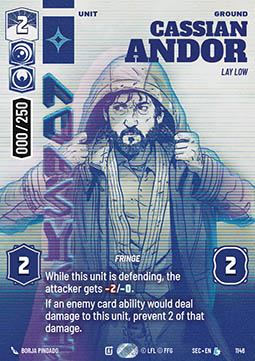 Cassian Andor, Lay Low (V.5)