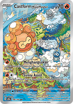 Castform Sunny Form  (SV8s 186)