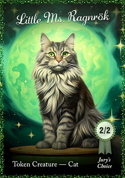 Cat Token (Green 2/2)