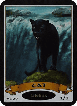 Cat Token (White 1/1 Lifelink)