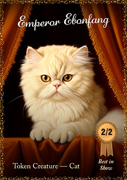 Cat Token (White 2/2)