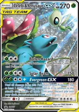 Celebi & Venusaur GX  (SM 167)