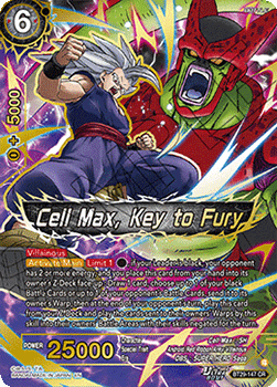 Cell Max, Key to Fury