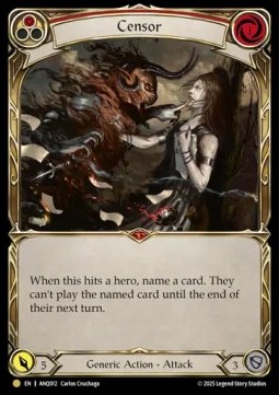 Censor (Cold Foil)