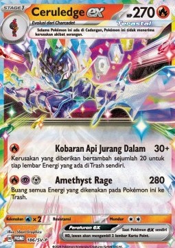Ceruledge ex  (SV-P/ID 186)