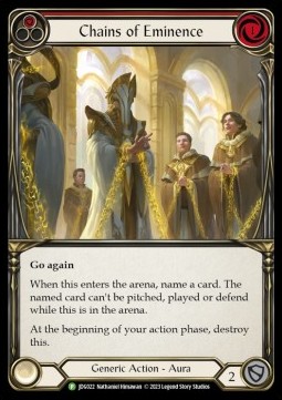 Chains of Eminence (Cold Foil)