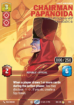 Chairman Papanoida, Undaunted Diplomat (V.5)