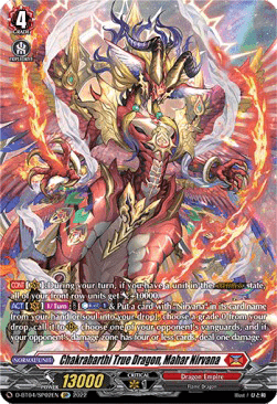 Chakrabarthi True Dragon, Mahar Nirvana [D Format] (V.2 - Special Parallel)