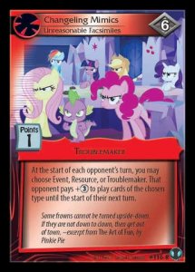 Changeling Mimics *Unreasonable Facsimiles*