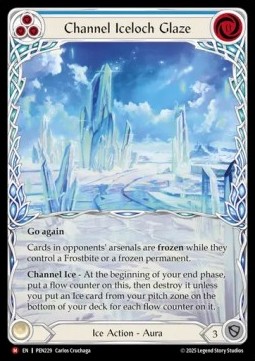 Channel Iceloch Glaze (Extended Art Cold Foil)