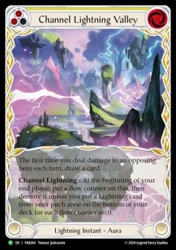 Channel Lightning Valley (Extended Art Cold Foil)