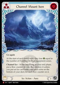 Channel Mount Isen (Rainbow Foil)