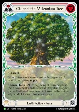 Channel the Millennium Tree (Extended Art Cold Foil)