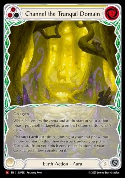 Channel the Tranquil Domain (Extended Art Cold Foil)