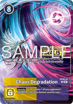 Chaos Degradation (ST10-14) (V.2)