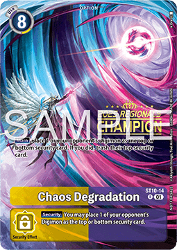 Chaos Degradation (ST10-14) (V.3)