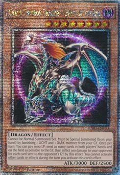 Chaos Emperor Dragon - Envoy of the End (V.2 - Quarter Century Secret Rare)