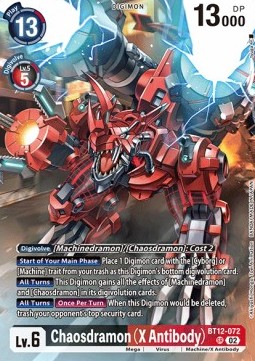 Chaosdramon (X Antibody) (BT12-072)