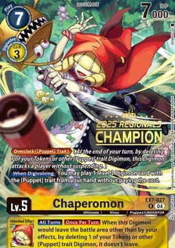 Chaperomon (EX7-027) (V.3)