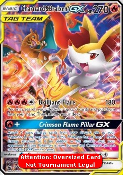 Charizard & Braixen GX  (SM 230)