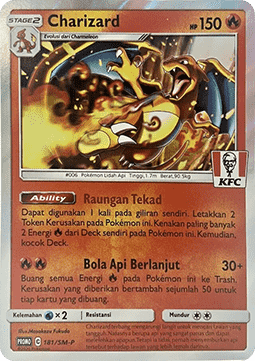 Charizard  (SM-P/ID 181)