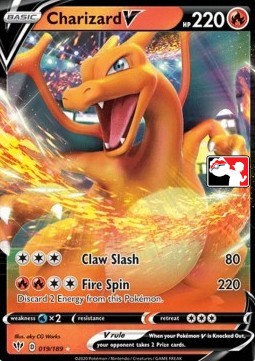 Charizard V  (PPS1 DAA 019)