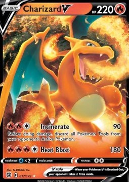 Charizard V  (BRS 017)