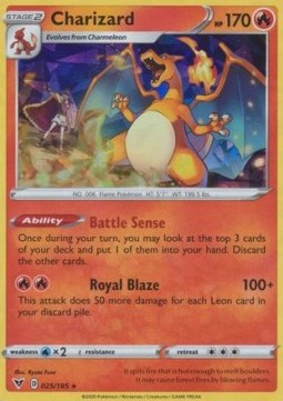 Charizard  (VIV 25)