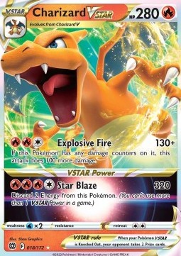 Charizard VSTAR  (BRS 018)