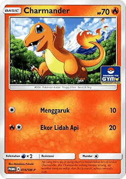 Charmander  (SM-P/ID 015)