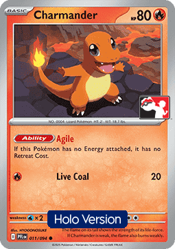 Charmander  (PPS9 PFL 011)