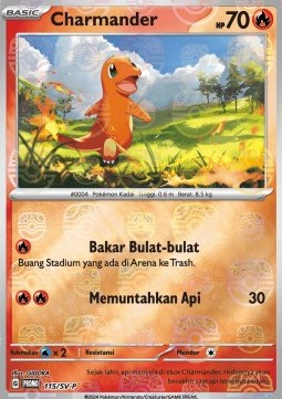 Charmander  (SV-P/ID 115)