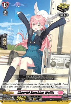 Cheerful Sunshine, Wallis [D-Format] (V.1 - Trial Deck)