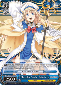 Cherubic Smile, Priestess (V.2 - Super Rare)