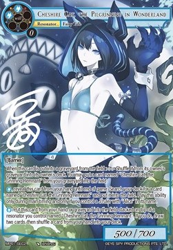 Cheshire Cat, the Pilgrinning in Wonderland (V.2 - Secret Rare)