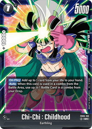 Chi-Chi : Childhood (FB06-103) [Fusion World] (V.1 - Super Rare)