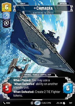 Chimaera, Reinforcing the Center (V.3)