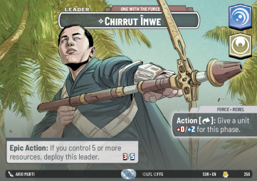 Chirrut Îmwe, One With The Force (V.2)
