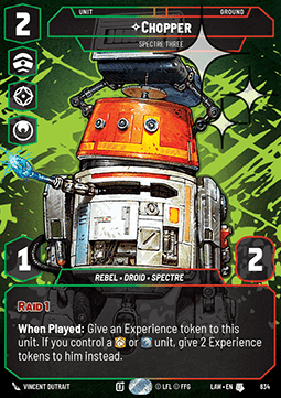 Chopper, Spectre Three (V.4)